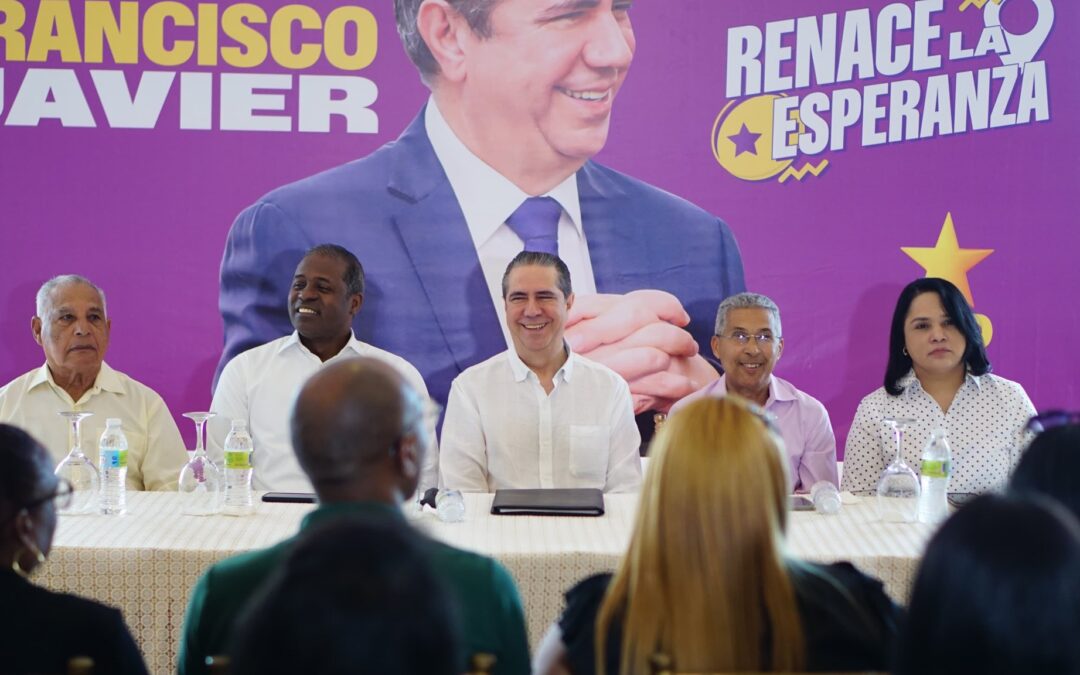 «No tengo duda: voy a ser el candidato del PLD», dice Francisco Javier